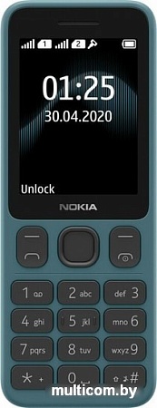 Мобильный телефон Nokia 125 Dual SIM (синий)