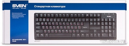 Клавиатура SVEN Standard 301 Black