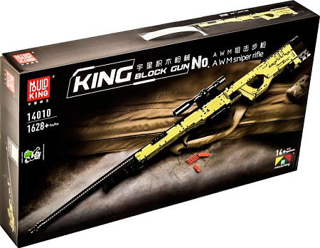 Конструктор Mould King Block Gun 14010 Снайперская винтовка AWM