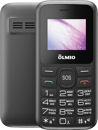 Телефон Olmio C16 (черный)