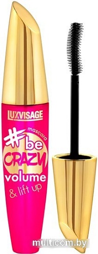 Тушь для ресниц Lux Visage Be Crazy Volume & Lift Up