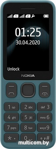 Мобильный телефон Nokia 125 Dual SIM (синий)