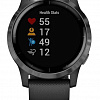 Умные часы Garmin Vivoactive 4 (черный/серый)