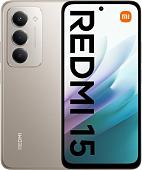Телефон Xiaomi Redmi 15 4G 6GB/128GB европейская версия (титановый)
