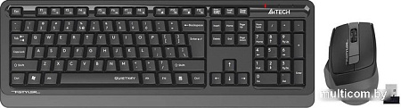Офисный набор A4Tech Fstyler FGS1035Q (черный/серый)