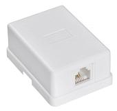 Розетка телефонная Buro 468-4 6p4c cat.5E krone