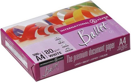 Офисная бумага Ballet Premier A4 (80 г/м2, 500 л)