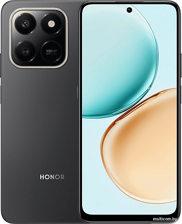 Телефон HONOR X7d LGN-LX1 8GB/256GB международная версия (вельветовый черный)