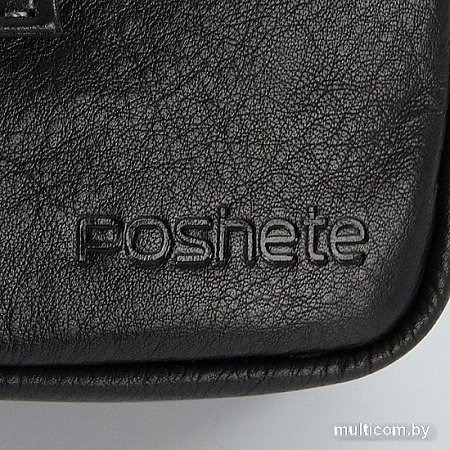 Мужская сумка Poshete 252-5993-BLK (черный)