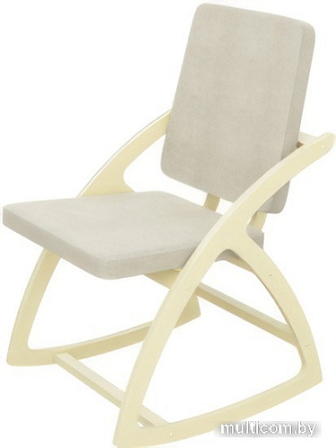 Кресло-качалка Glider Качалка (Verona Light Grey/дуб шампань)