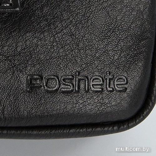 Мужская сумка Poshete 252-5993-BLK (черный)