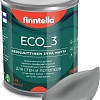 Краска Finntella Eco 3 Wash and Clean Tiina F-08-1-1-LG107 0.9 л (темно-серый)