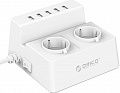 Сетевой фильтр Orico ODC-2A5U-V1-EU-WH