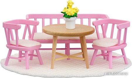 Мебель для кукольного домика Lundby Обеденный уголок 60207900