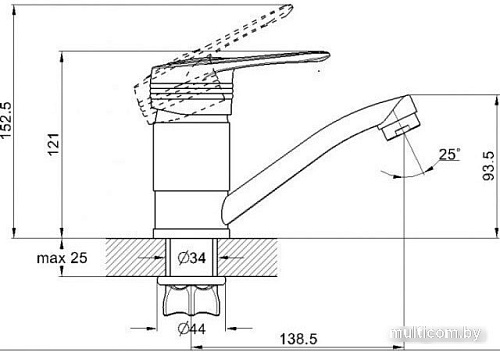 Смеситель Econoce EC0451