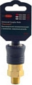 RockForce Быстроразъем пневмат с клапоном нар рез 3/8&quot; RF-SE6-3SM