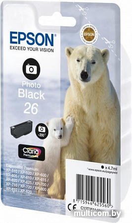Картридж Epson C13T26114012