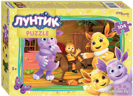 Пазл Step Puzzle Лунтик new 1 82228 (104 эл)