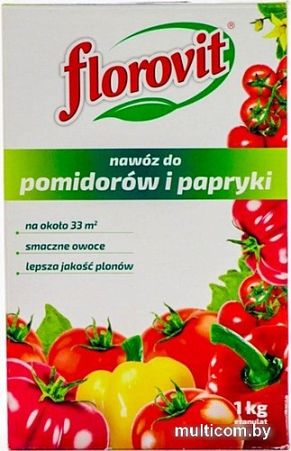 Удобрение Florovit Для томатов и перца (1 кг, коробка)