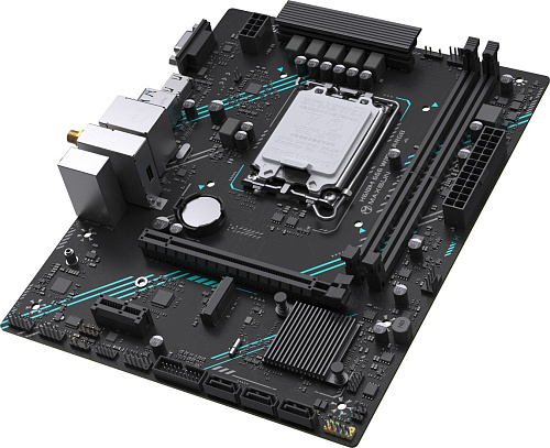 Материнская плата Maxsun MS-H610M 666 WIFI6 ARGB