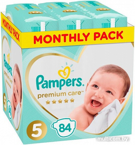 Подгузники Pampers Premium Care 5 Junior (84 шт)