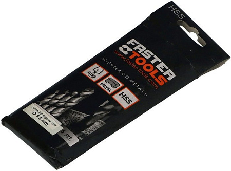 Набор сверл Faster Tools 626