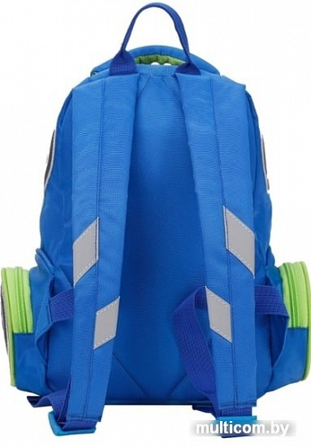 Рюкзак Grizzly RS-992-1 (синий/салатовый)