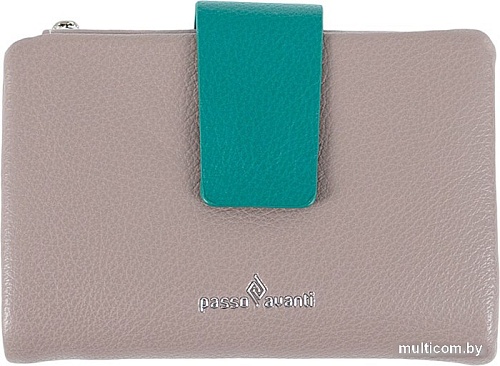 Кошелек Passo Avanti 920-Y7071B-CGN (кофе/зеленый)