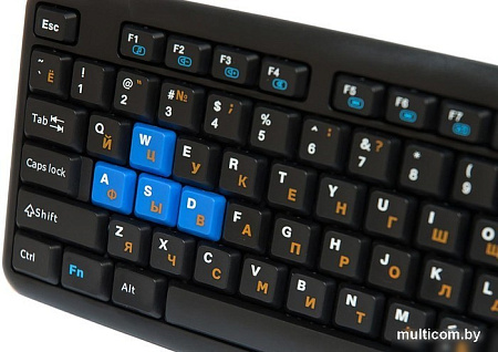 Клавиатура Dialog KM-025U Black-Blue