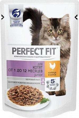 Пресервы Perfect Fit Junior рагу с курицей в соусе 85 г
