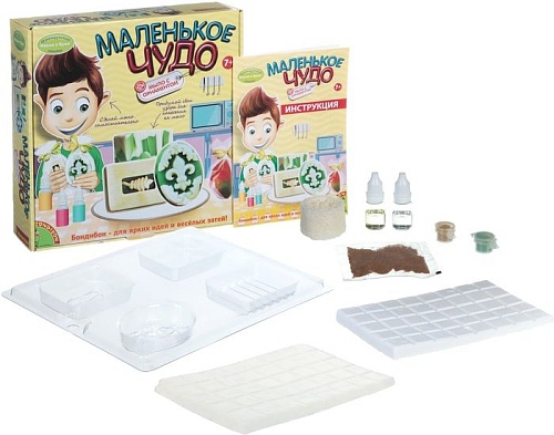 Набор для опытов Bondibon Науки с Буки Маленькое чудо. Мыло с орнаментом ВВ1255