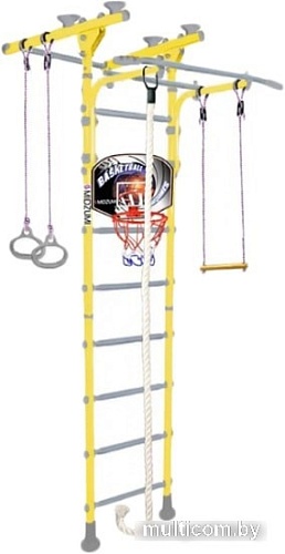 Детский спортивный комплекс Midzumi Hoshi Ton Basketball Shield (лимонный пай)