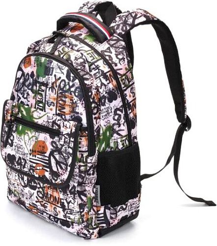 Школьный рюкзак Torber Class X T2743-WHI-BLK