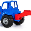 Игрушечный транспорт Полесье Трактор Чемпион с лопатой 84736 (синий)
