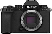 Беззеркальный фотоаппарат Fujifilm X-S10 Body (черный)