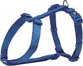Шлея Trixie Premium H-harness M-L 203402 (синий)
