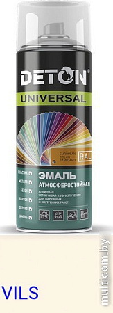 Эмаль Deton Universal Алкидная атмосферостойкая RAL 9001 0.52 л (св.-серый)