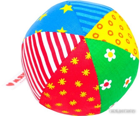 Мягкая игрушка Мякиши Мяч Радуга