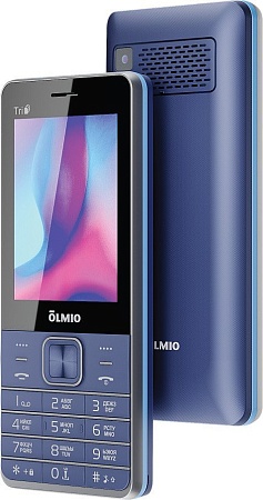 Телефон Olmio M30 (синий)