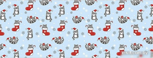 Корзина JoyArty Игривые рождественские котики gaba_290627_S