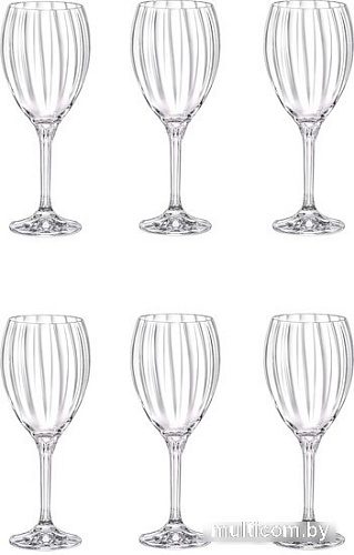 Набор бокалов для вина Bohemia Crystal Magnolia 40934/8/500