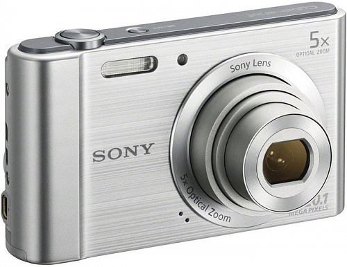 Фотоаппарат Sony Cyber-shot DSC-W800 (серебристый)