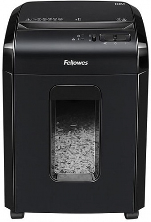 Шредер Fellowes Powershred 10M (черный)