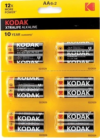 Батарейка Kodak Xtralife Alkaline AA LR6 4S (4 шт)