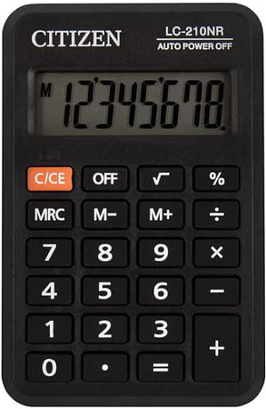 Калькулятор Citizen LC-210NR