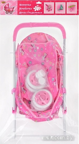 Коляска для кукол Наша Игрушка Лошадки M1263-8D