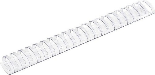 Пластиковая пружина для переплета ProMega Office A4 38 мм 50 шт 255115 (прозрачный)