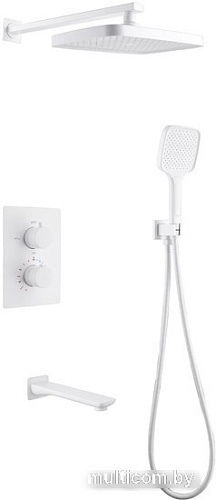 Душевая система Abber Weiss Insel AF8050W (белый)