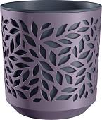 Вазон Bmc Leaves КШ-9571 (слива/антрацит)