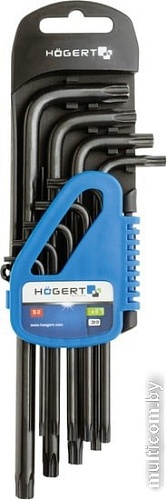 Набор ключей Hogert Technik HT1W816 (9 предметов)